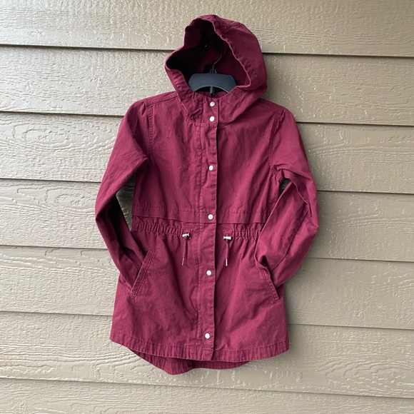 Old Navy Girls Hooded Scout Spring Jacket size XL(14) - Picture 1 of 14